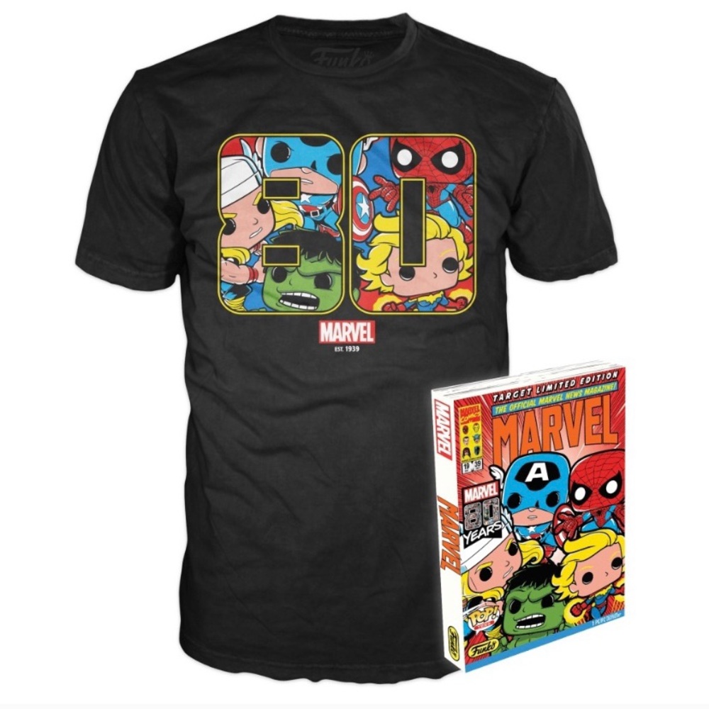 Funko | Marvel Comics 80th Anniversary Shirt - L